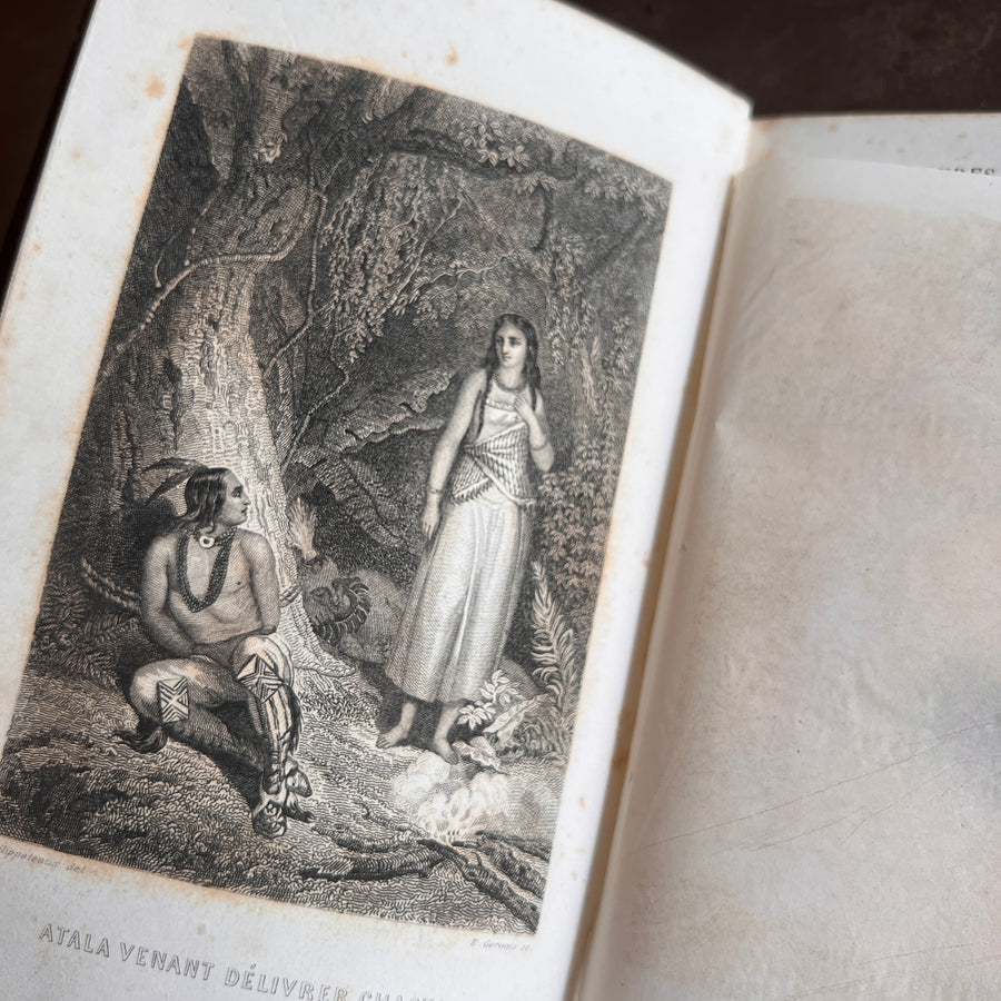 Atala & Le Dernier Abencérage by Chateaubriand | 1855 | Illustrated