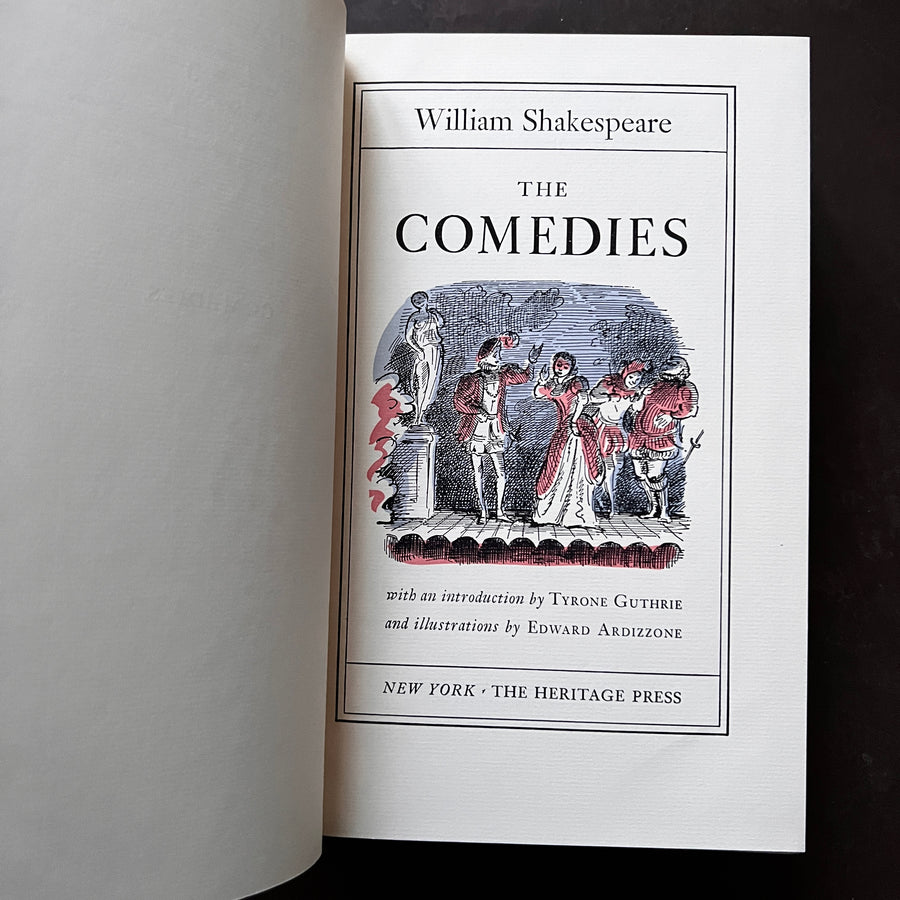 1958 - William Shakespeare’s-The Histories, The Tragedies, The Comedies (The Heritage Press)
