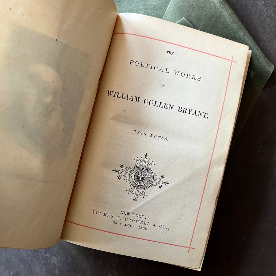 c.1880s - The Poetical Works of William Cullen Bryant