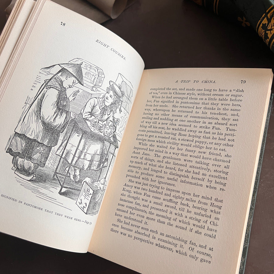 Louisa M. Alcott Novels in Teal — Each Sold Individually