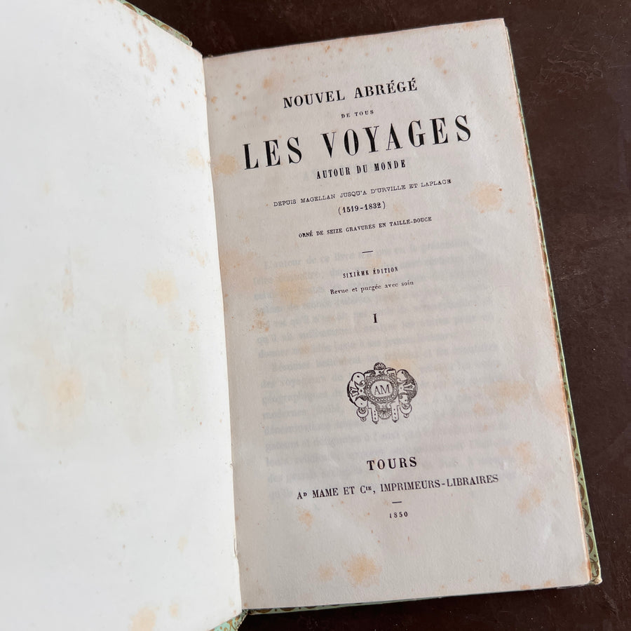 Nouvel Abbege de toys Les Voyages autour de Monde | 1850