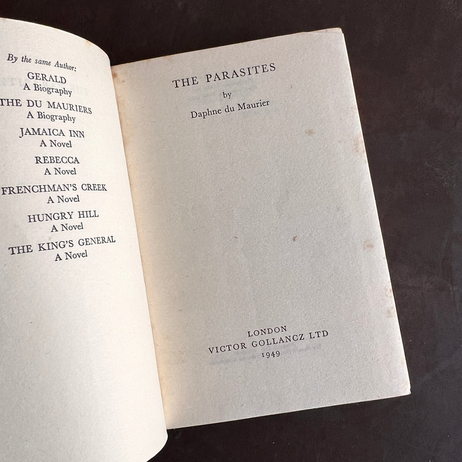 1949 - Daphne du Maurier’s - The Parasites