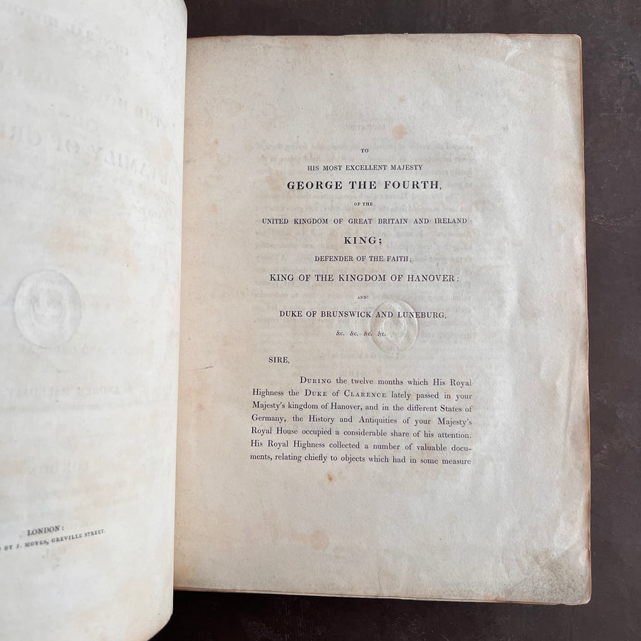 A General History of the House of Guelph or, Royal Family of Britain by Andrew Halliday M.D. (1821), Rare, First Edition | Provenance of King William IV