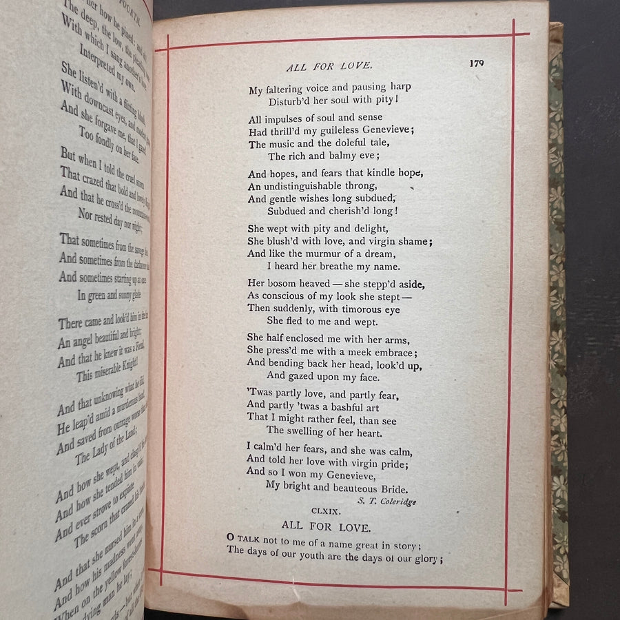 1895 - The Golden Treasury of the Best Songs and Lyrical Poems In The English Language