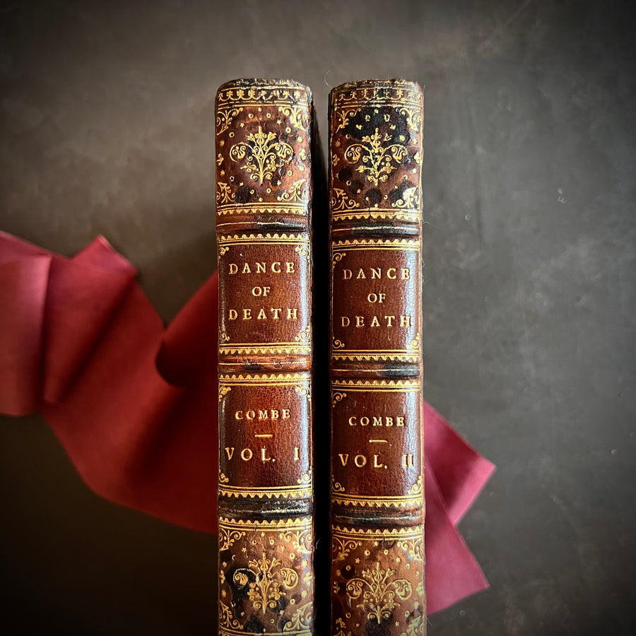 The English Dance of Death (1815-1816), First Edition) | Illustrated by Thomas Rowlandson