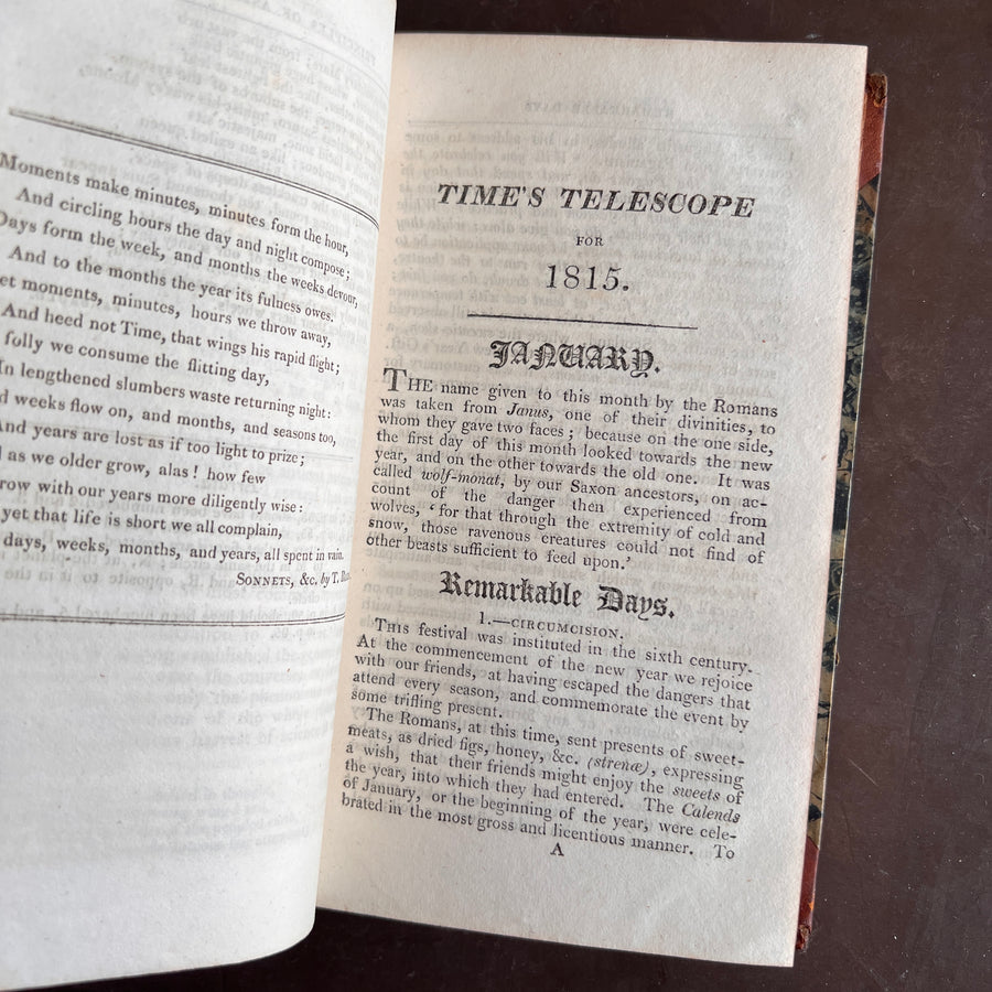 Time’s Telescope for 1815; A Complete Guide To The Almanack