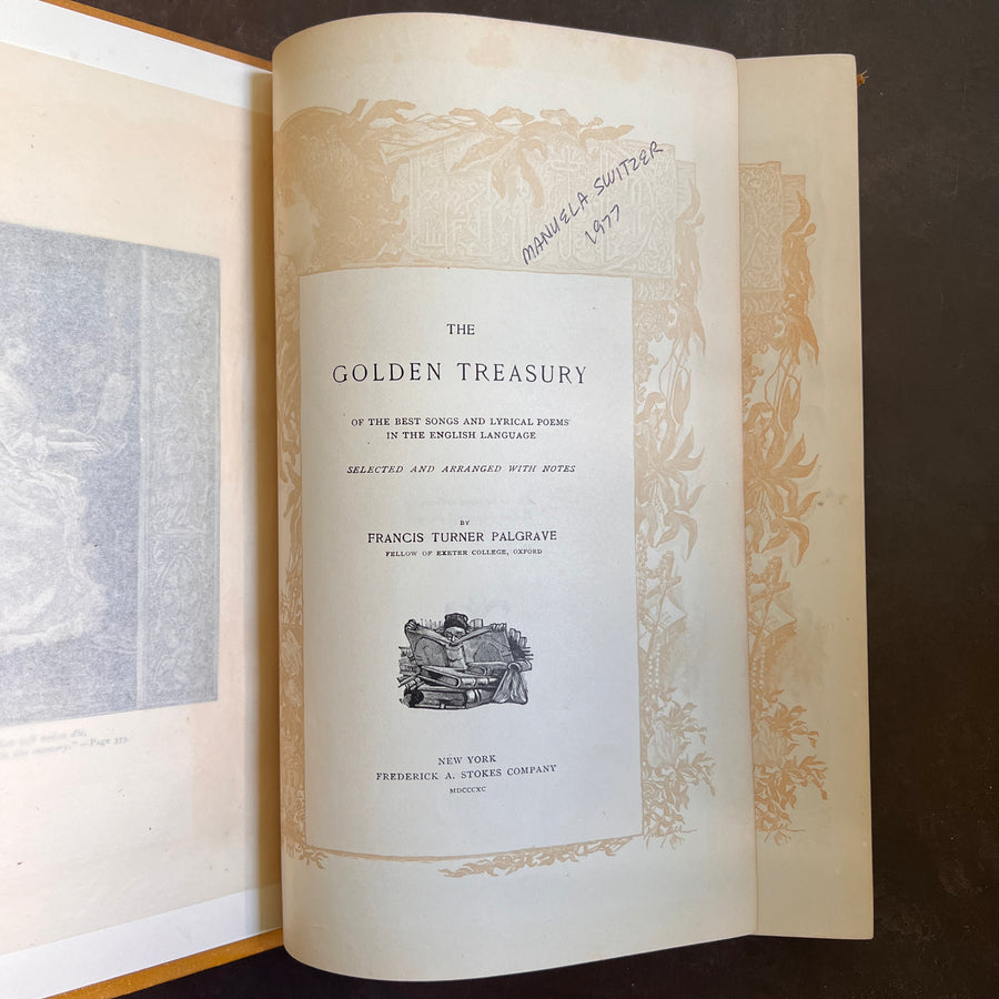 1890 - The Golden Treasury of the Best Songs and Lyrical Poems in the English Language