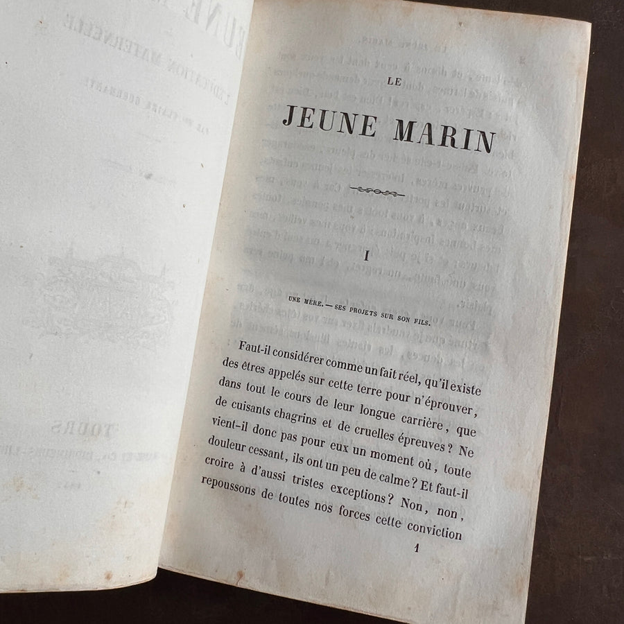 Le Jeune Marin ou L’Éducation Maternelle by Mme Claire Guermante | 1852 | Illustrated
