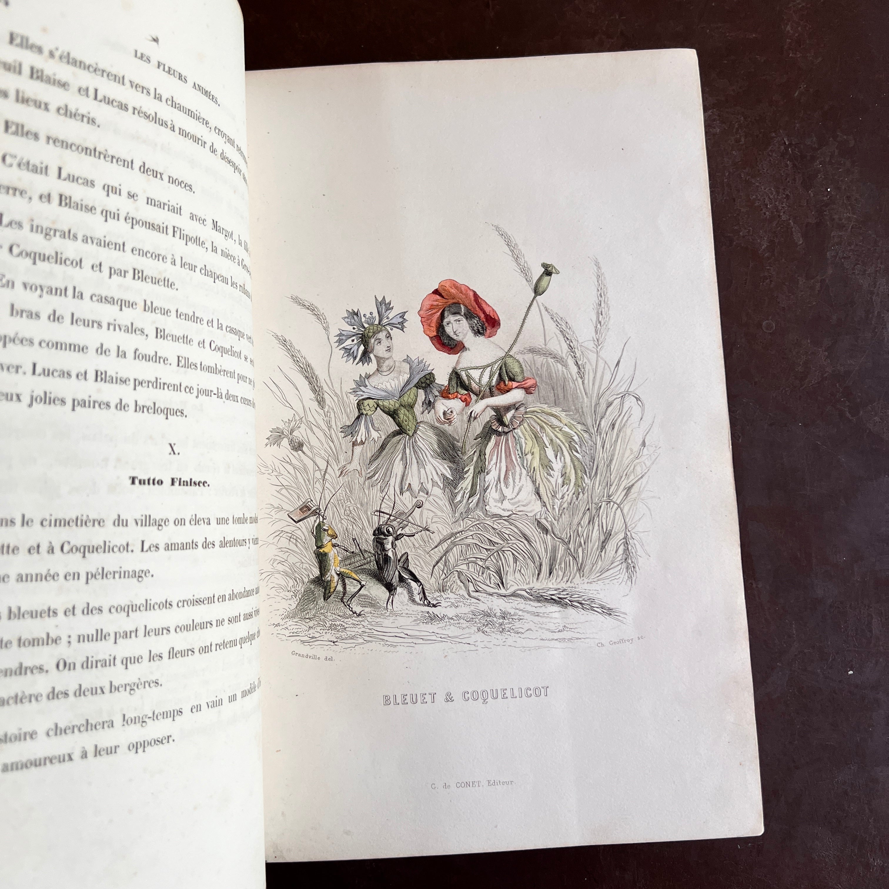 1847 - Les Fleurs Animees – Honey Bee Mill