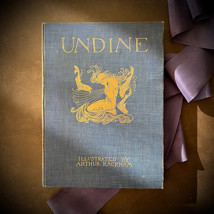 Undine by de la Motte Fouque | 1909 1st Edition | Illustrated by Arthur Rackham