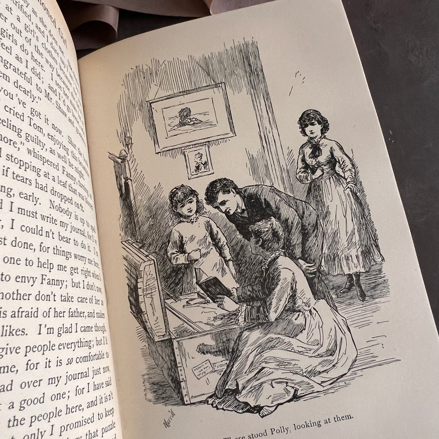 Louisa M. Alcott Novels in Brown— Each Sold Individually