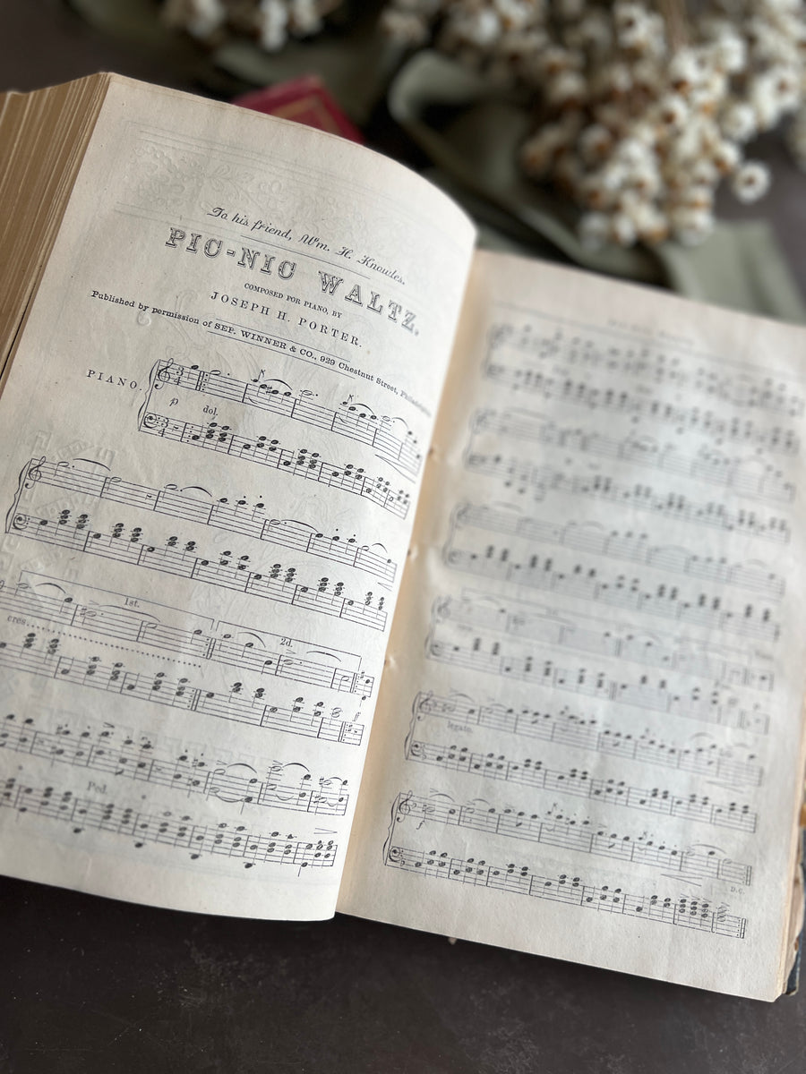 Peterson’s Magazine – 1867 Illustrated Annual Volume | Engravings, Fashion Plates, Needlework Patterns & Sheet Music