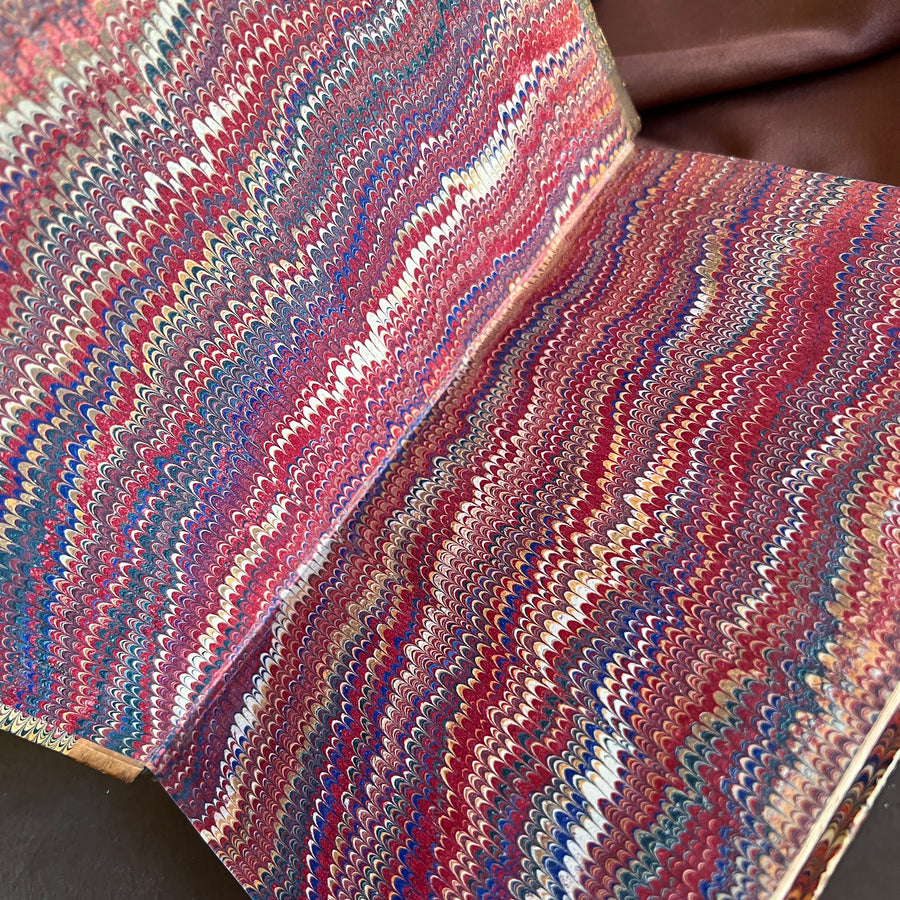 Mystery of Edwin Drood | Charles Dickens| First Edition in Book Form, Chapman & Hall, 1870 — Rebound in Half Leather by J. Woodland Bindery | First Printing Illustrations by S. L. Fildes