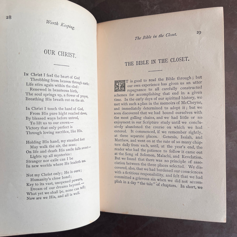 1880 - Worth Keeping: The Congregationalist and Boston Recorder, 1870-1879