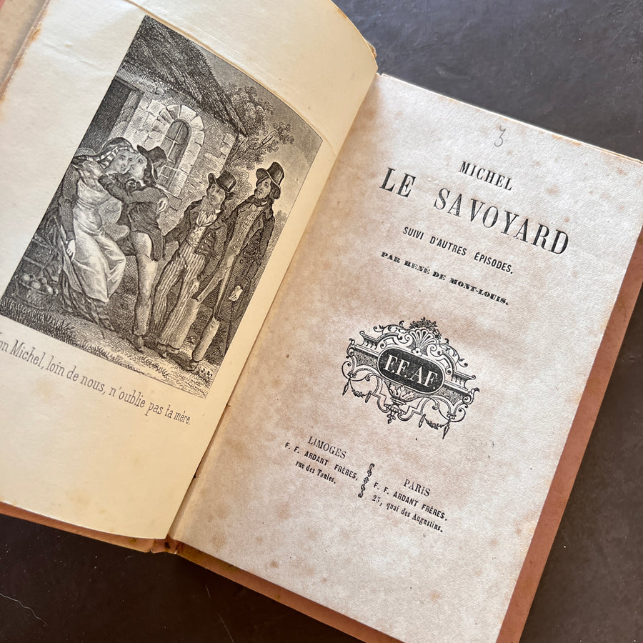 Michel le Savoyard, c.1850s | Antique French Cartonnage Romantique by Ardant Frères