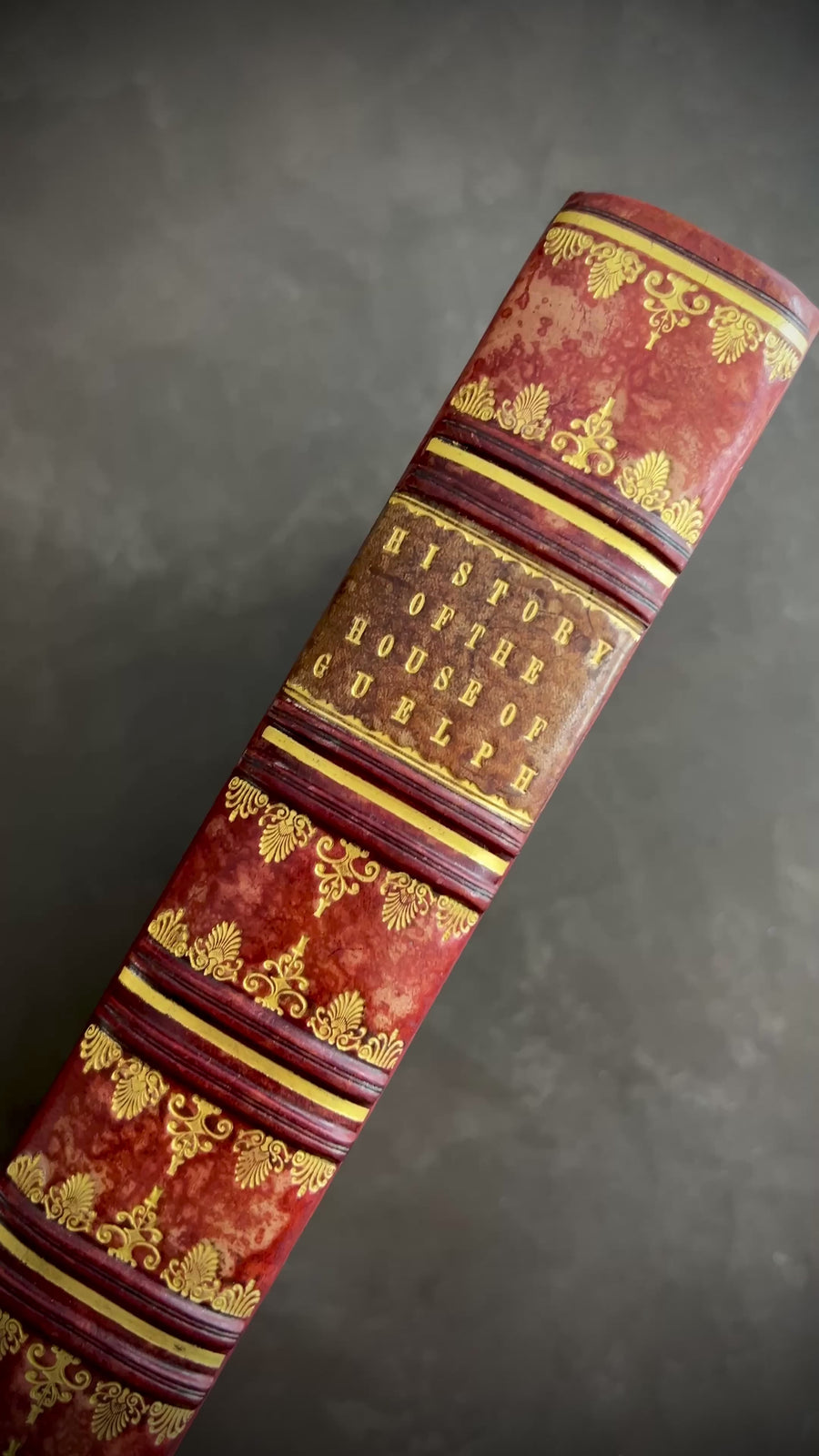 A General History of the House of Guelph or, Royal Family of Britain by Andrew Halliday M.D. (1821), Rare, First Edition | Provenance of King William IV