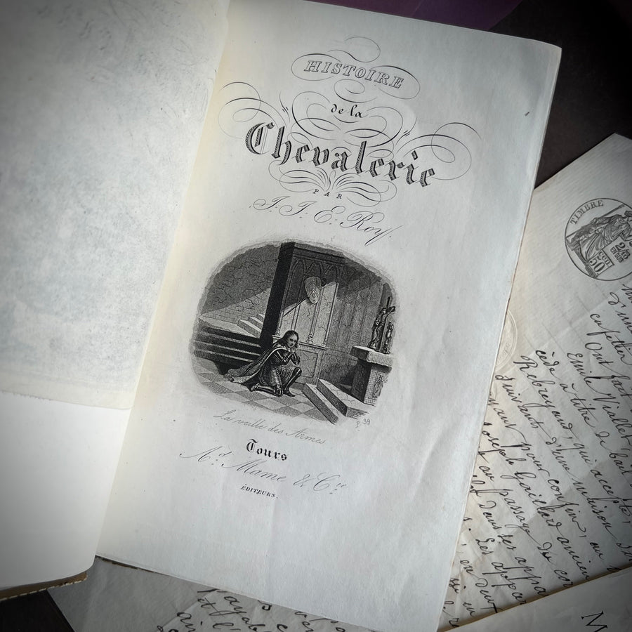 1857 - Histories de la Chevalerie(Cartonnage Binding)