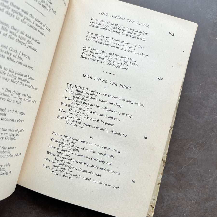 1896 - Poems By Robert Browning