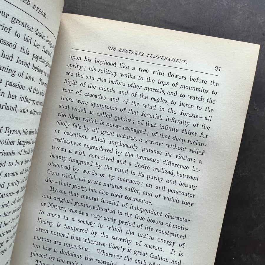 1876 - Life of Lord Byron and Other Sketches