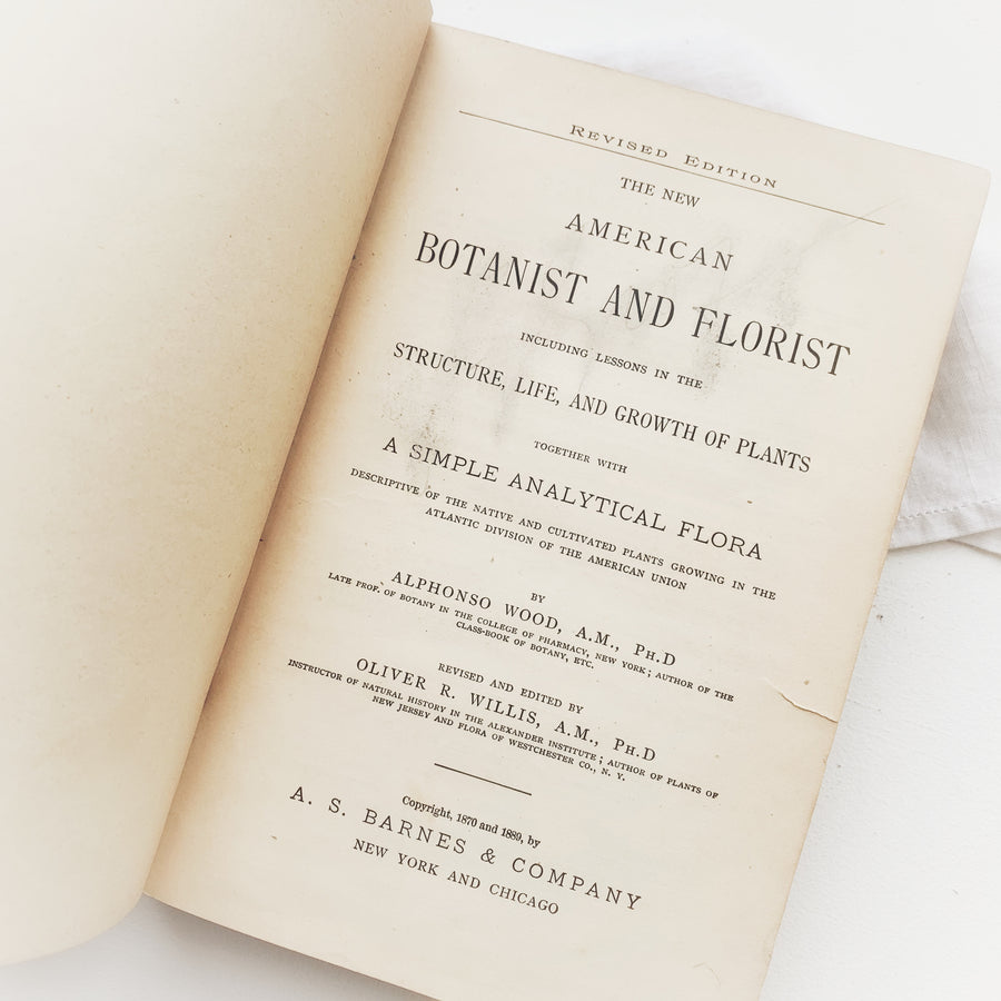 1889 - The New American Botanist and Florist