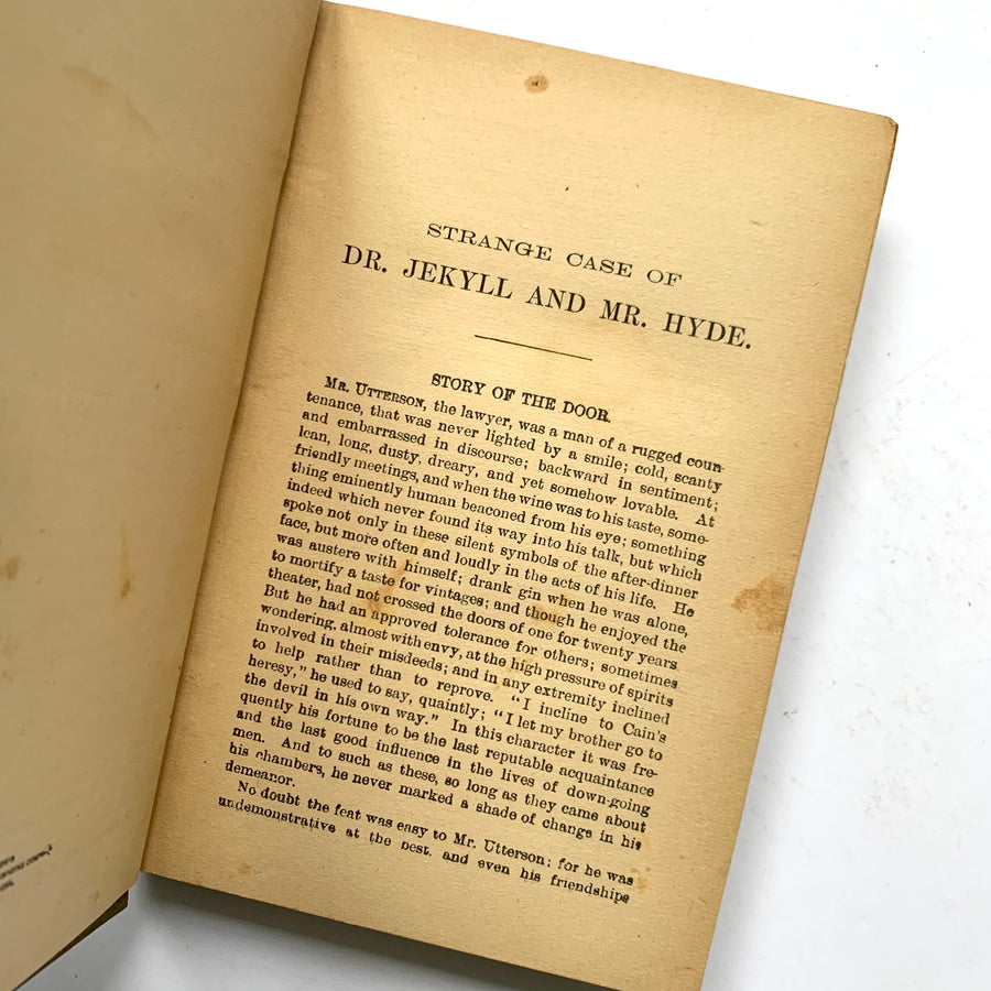 c.1889 - Strange Case of Dr. Jekyll and Mr. Hyde