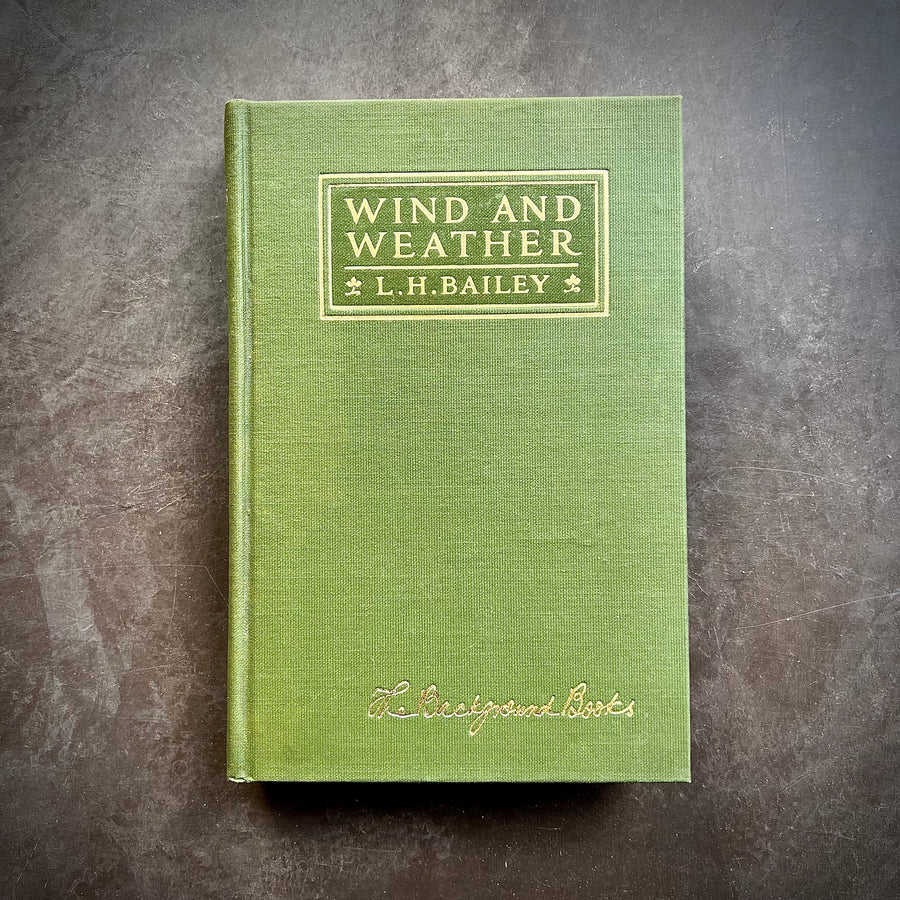1919 - Wind and Weather, First Edition