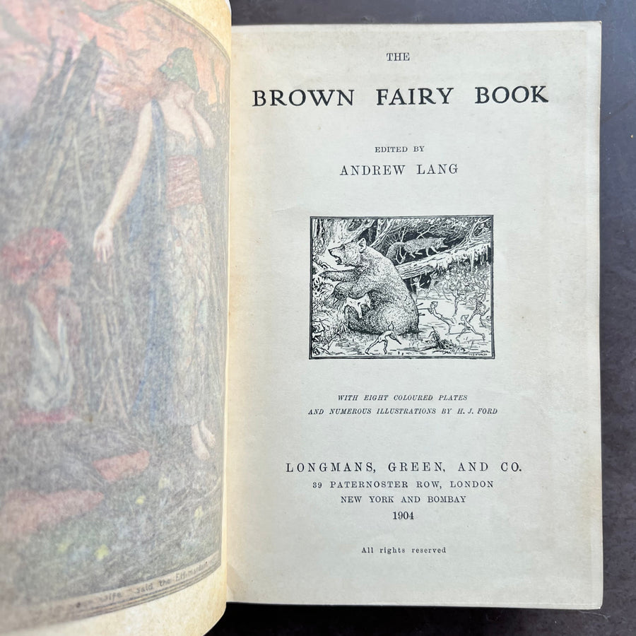 1904 - The Brown Fairy Book, First Edition