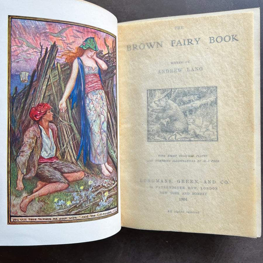 1904 - The Brown Fairy Book, First Edition