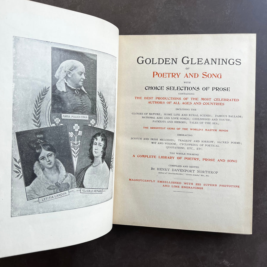 Golden Gleanings Of Poetry and Song With Choice Selections of Prose