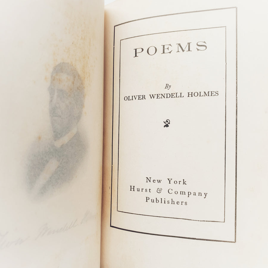 c. Late 1800s-Early 1900s - Poems By Oliver Wendell Holmes