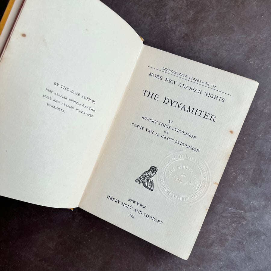 1885 - More New Arabian Nights, The Dynamiter