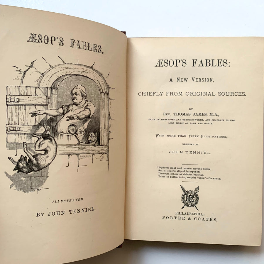 c.1881 - Aesop’s Fables