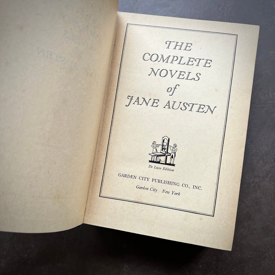 1938 - The Complete Novels of Jane Austen