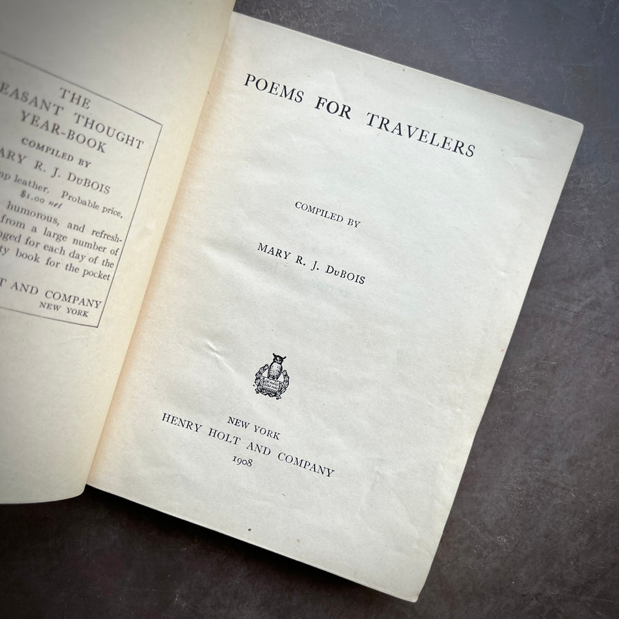 1908 - Poems For Travelers