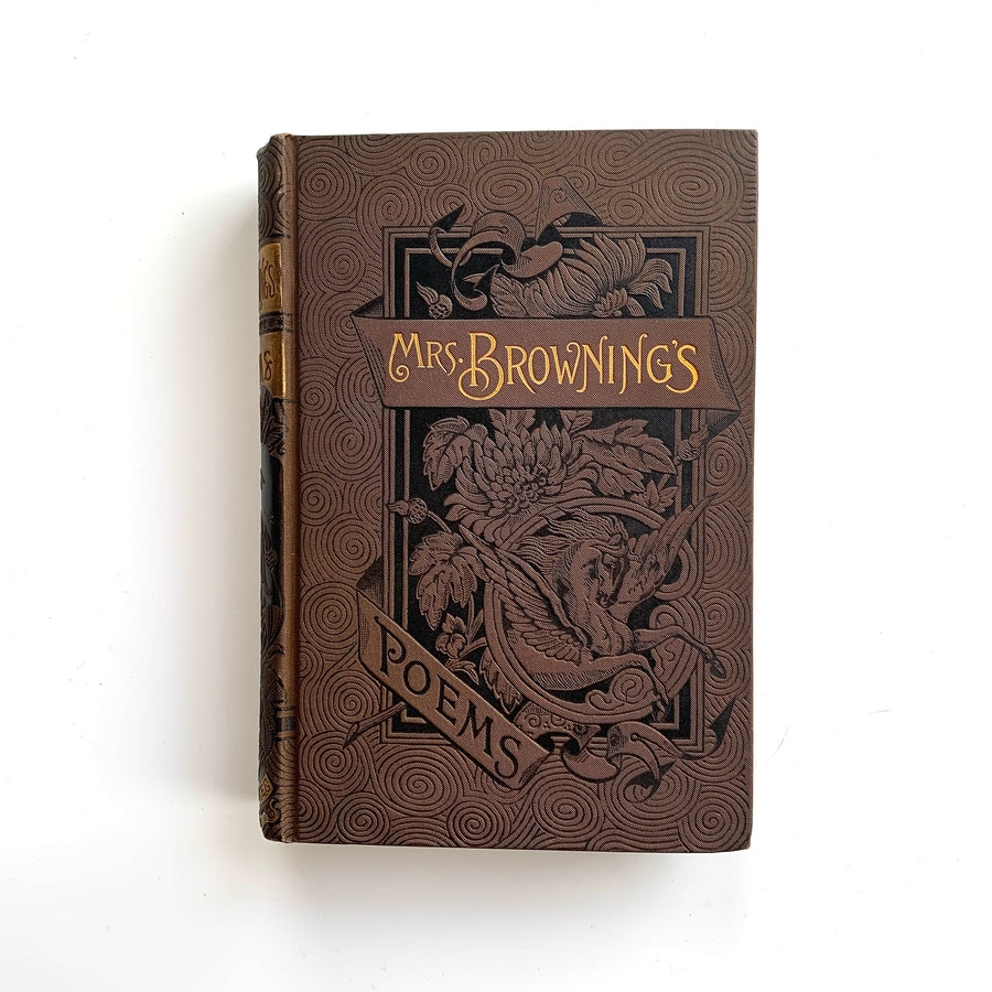 c.1888 - The Poetical Works of Mrs. Browning