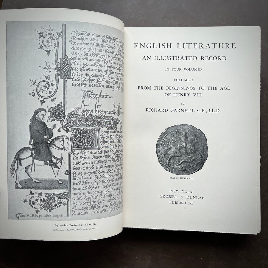 1908 - English Literature: An Illustrated Record