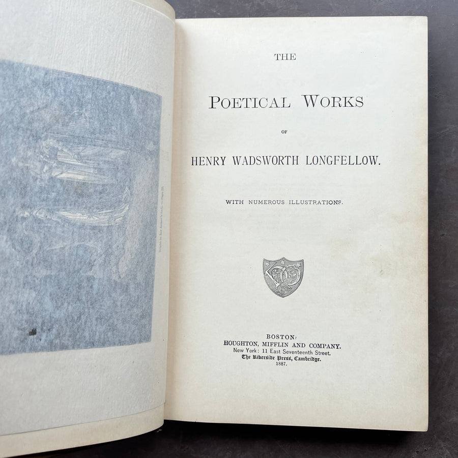 1887 - The Poetical Works of Henry Wadsworth Longfellow