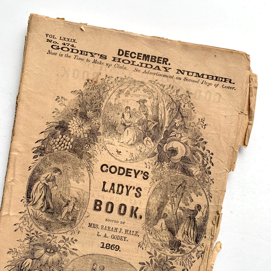 1869 - Godey’s Lady’s Book, Holiday Number, December Issue