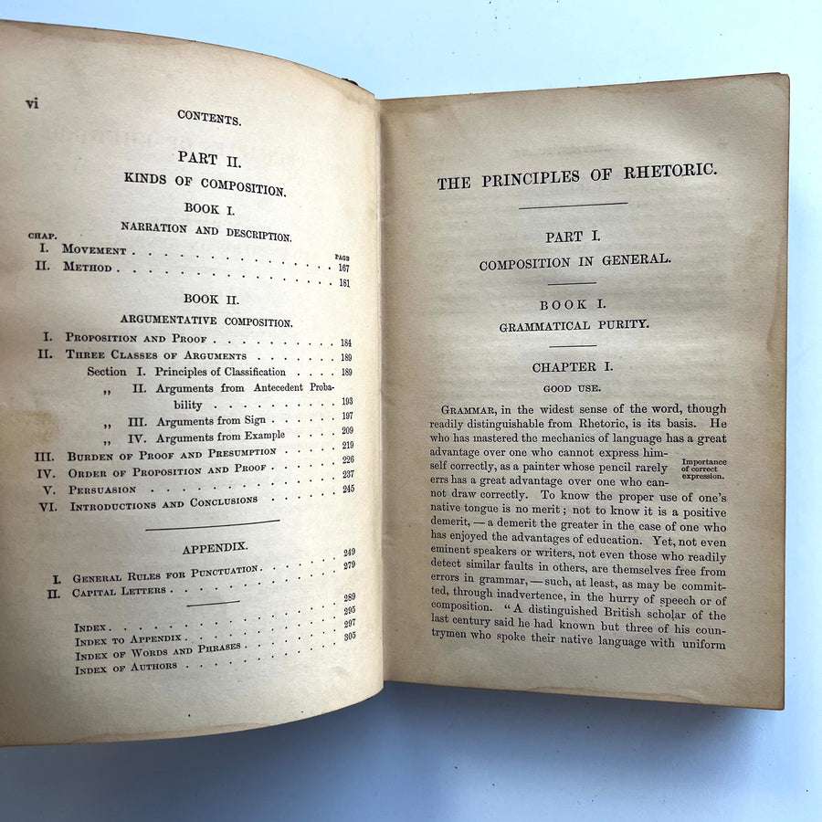 1886 - The Principles of Rhetoric and Their Application