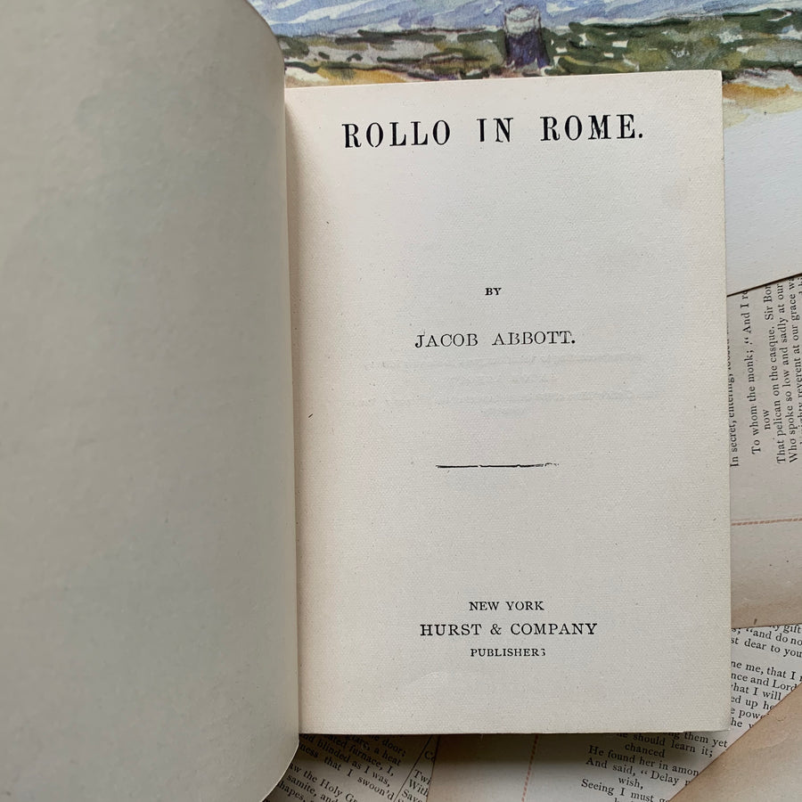 1858 - Rollo in Rome, First Edition