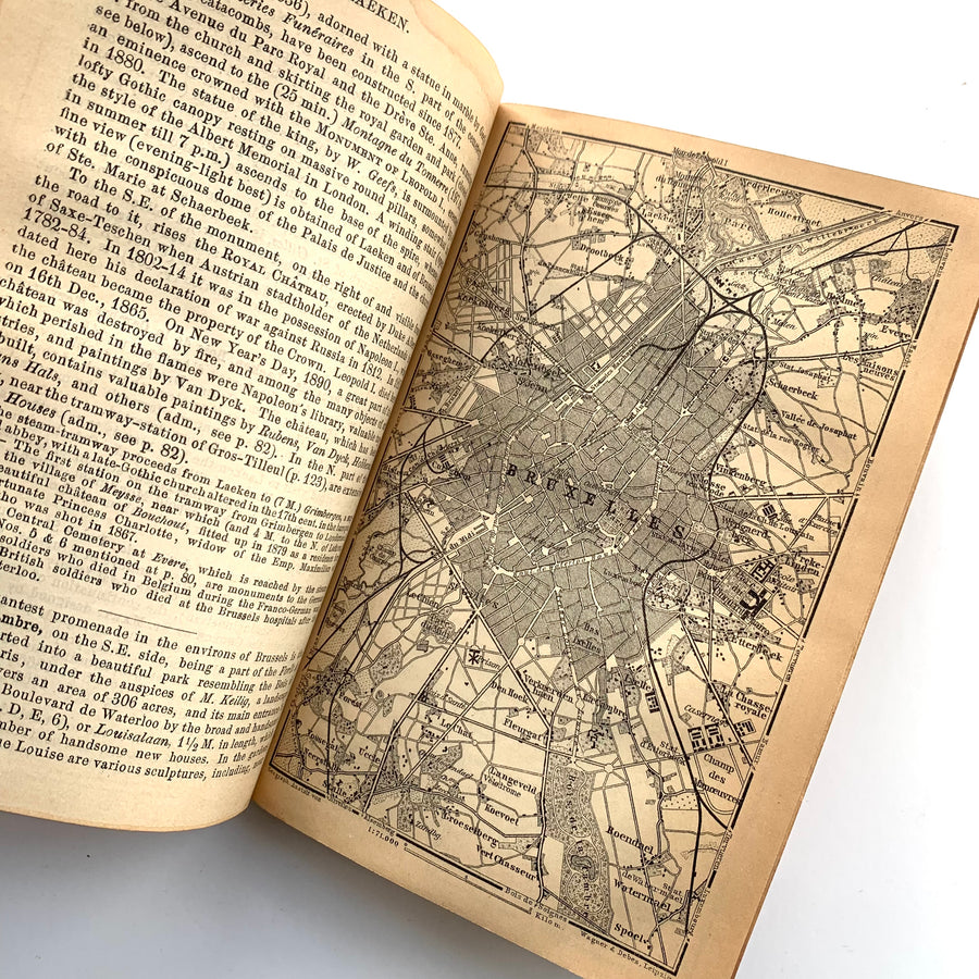 1901 - Belgium and Holland, Handbook For Travelers