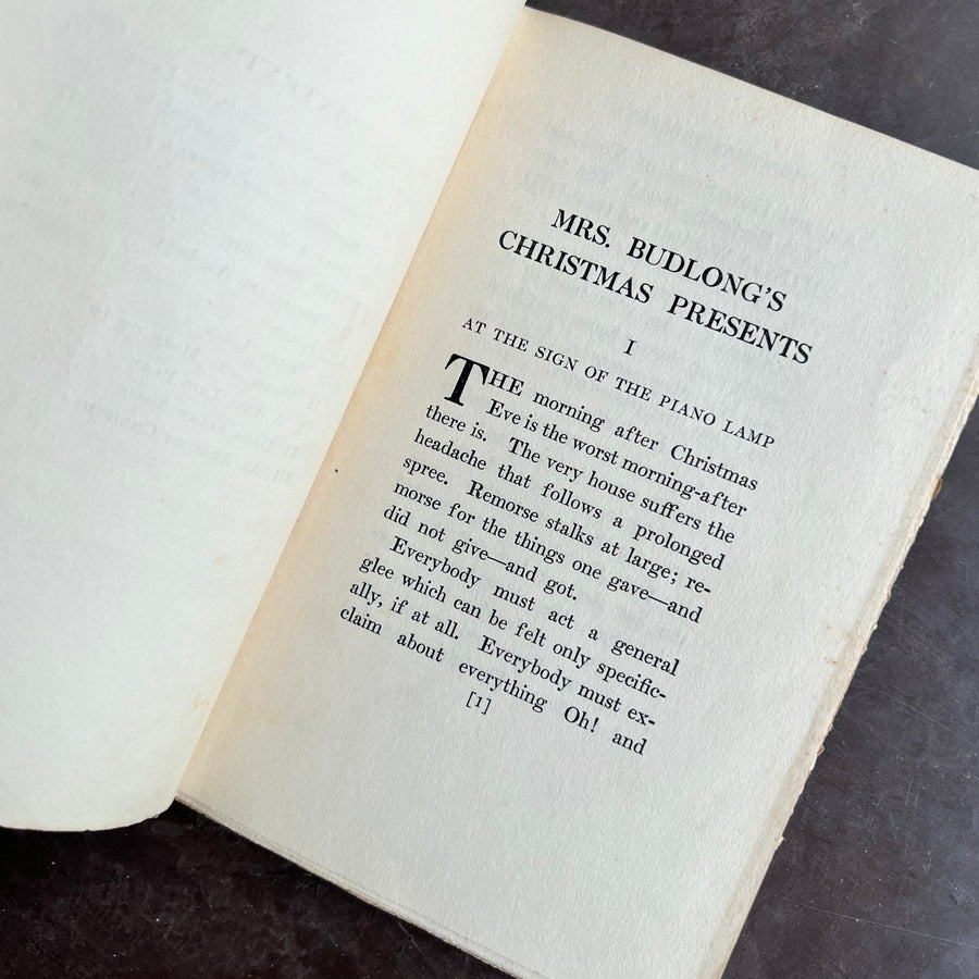 1912 - Mrs. Budlong’s Christmas Presents, First Edition