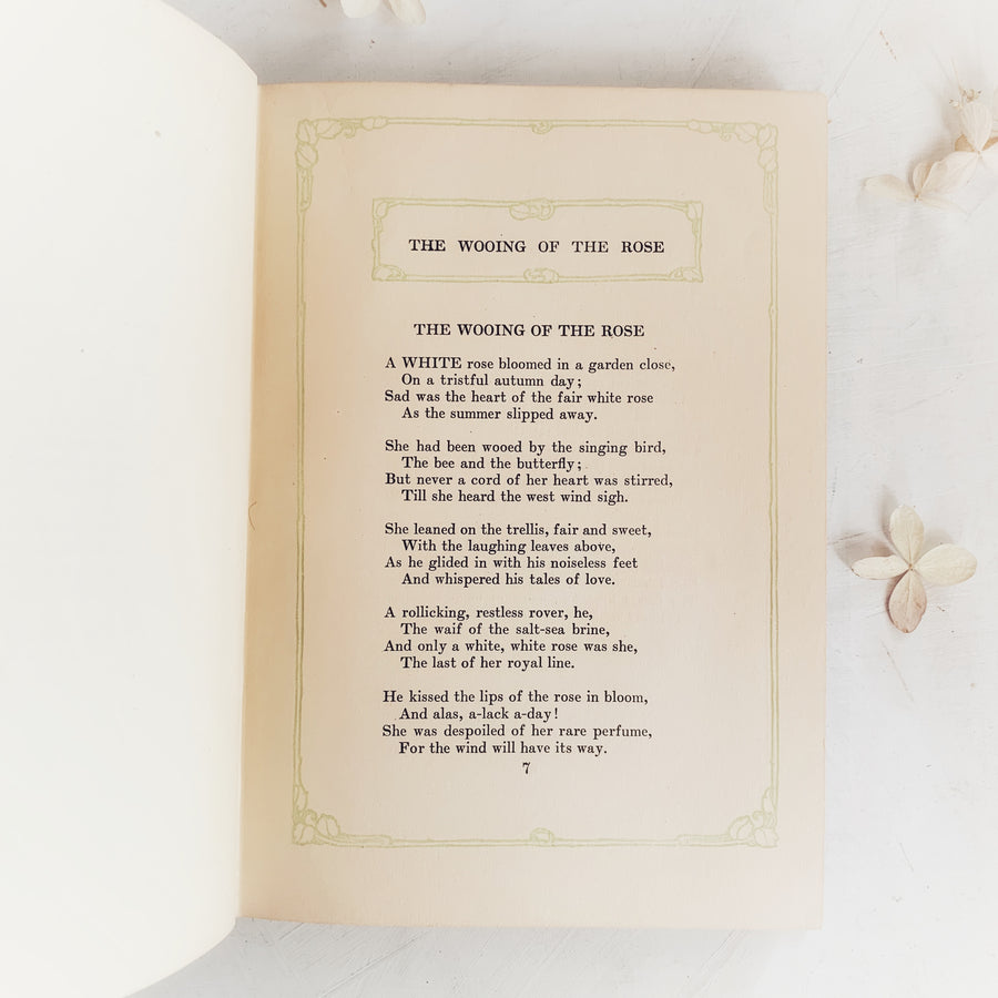 1911 - The Wooing of the Rose and Other Poems, First Edition