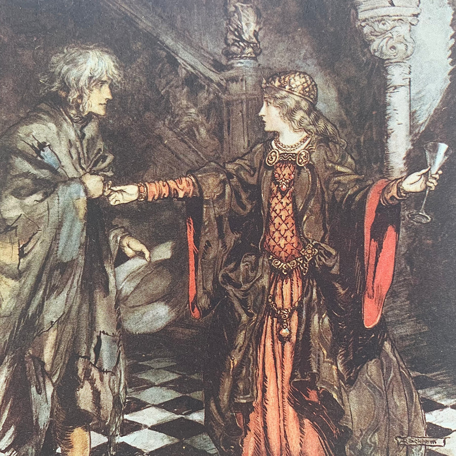 Arthur Rackham Bees 1919 - Some British Ballads, Arthur Rackham Illustrated, First U.S. Ed ...