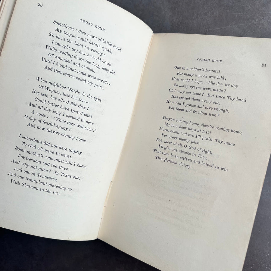 1867 - Poems By Mrs. Frances Dana Gage