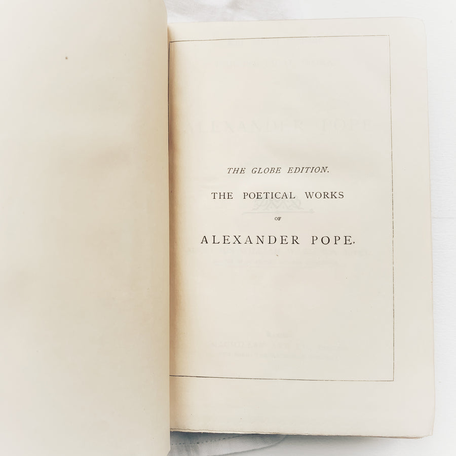 1907 - The Poetical Works of Alexander Pope