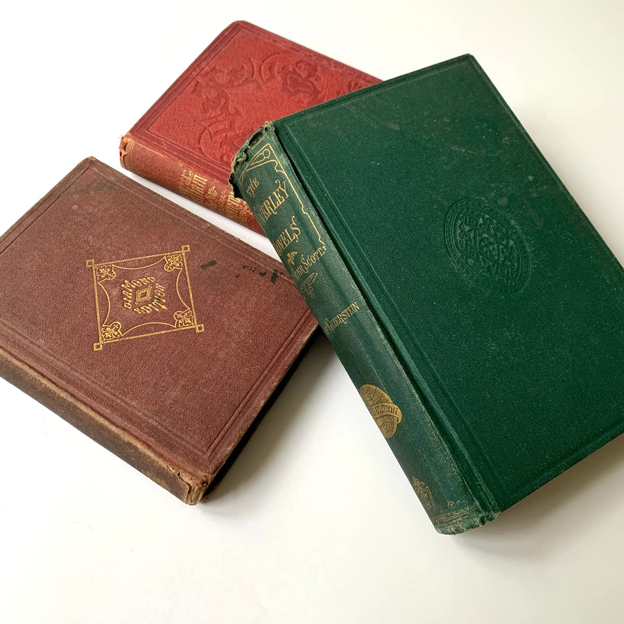 Stack of Antique Books