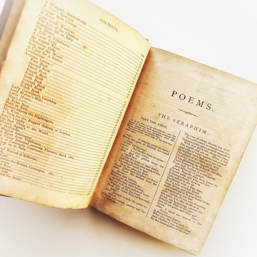 1871 - The Poetical Works of Elizabeth Barrett Browning