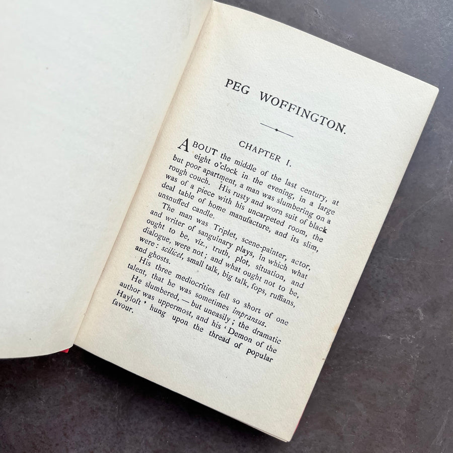 c.1900 - Peg Woffington (Small Book)