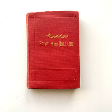 1901 - Belgium and Holland, Handbook For Travelers